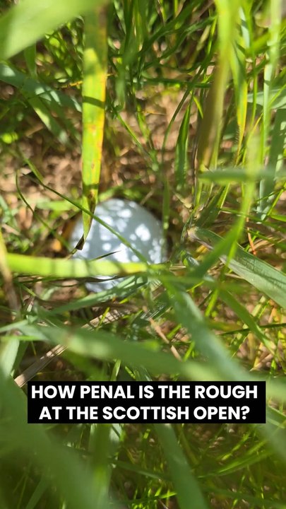 How Tough is the Rough at the Scottish Open?