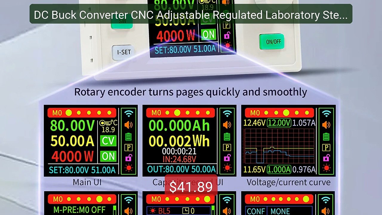 DC Buck Converter CNC Adjustable Regulated Laboratory Step Dow... -- Best Buy 2026 | Great Quality!