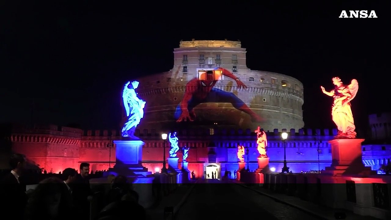 Zendaya e Holland illuminano Roma per il nuovo Spider-Man