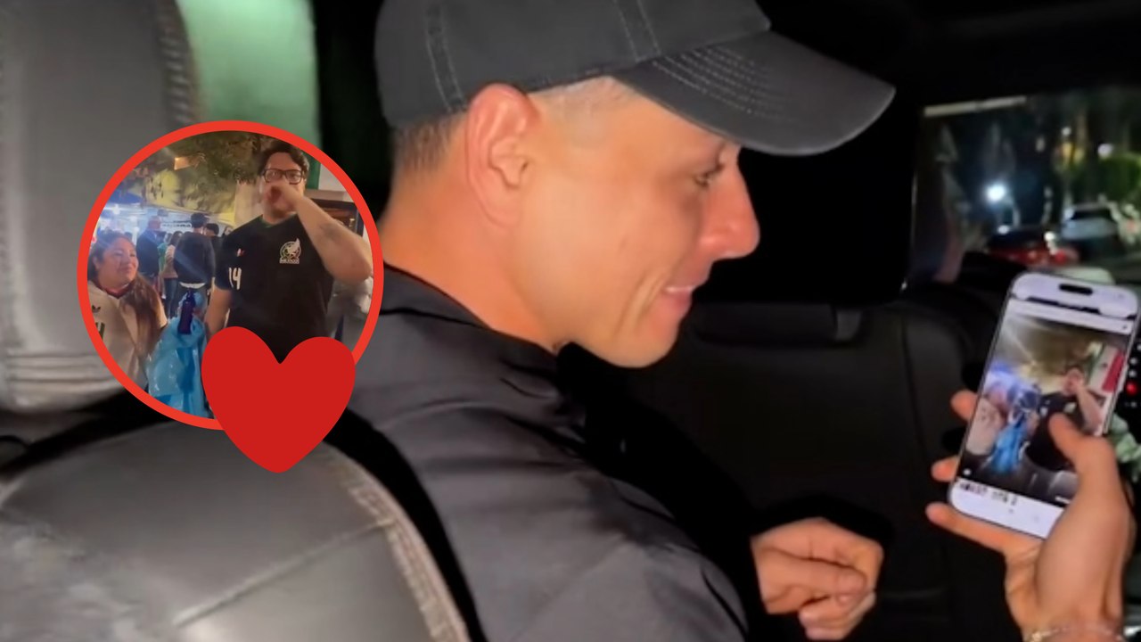 Chicharito Hernández presume el amor que aún le tienen la afición de México