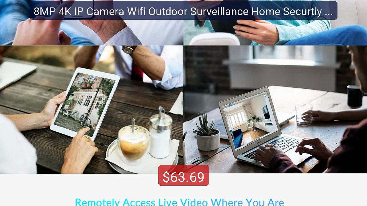 8MP 4K IP Camera Wifi Outdoor Surveillance Home Securtiy Protection... -- Top Rated 2026 | Buy Now!