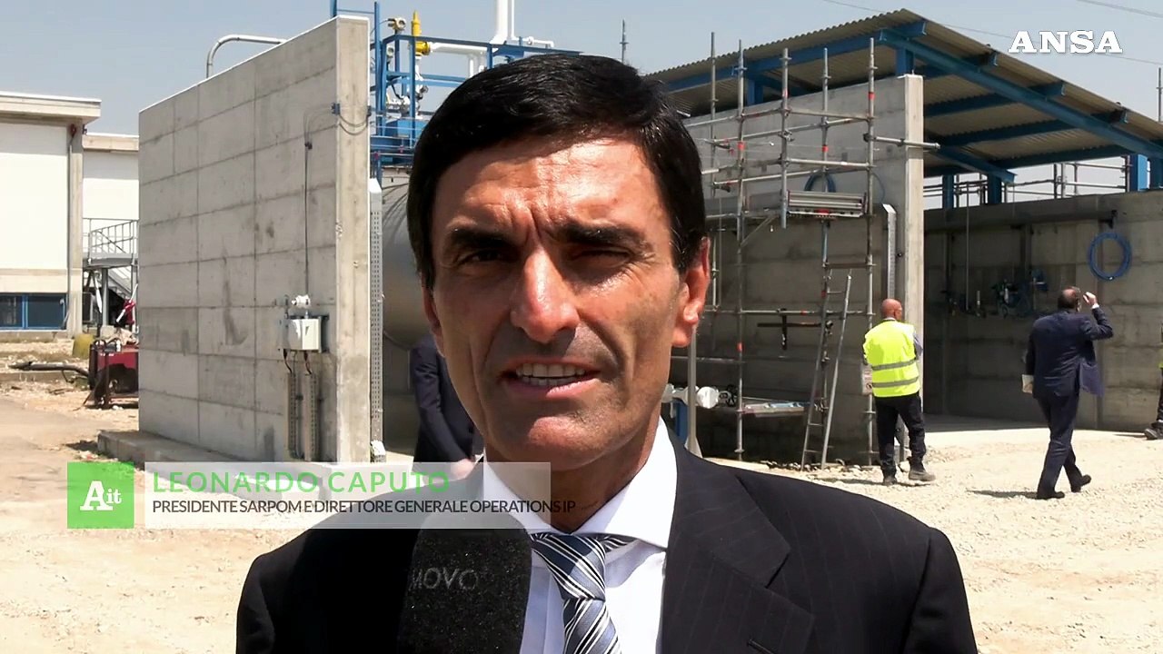 Sarpom avvia la produzione di idrogeno verde nella raffineria di Trecate
