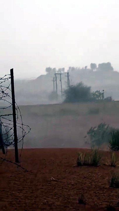 Rain on Al Ain-Dubai Road