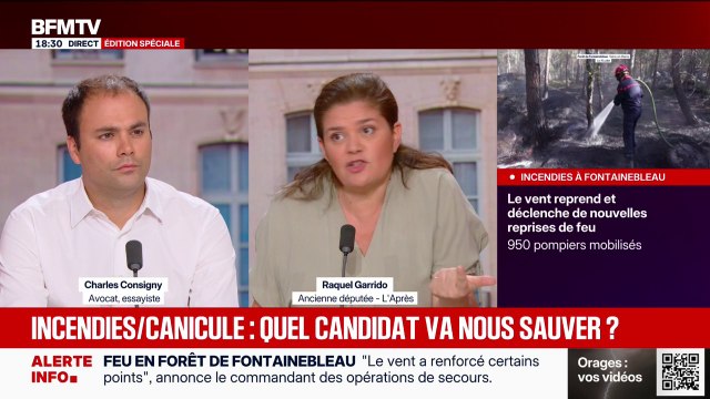 Climat: Si vous voulez arrêter les incendies de masse, il faut que l'intérêt général prime sur l'intérêt privé , affirme Raquel Garrido, ancienne députée