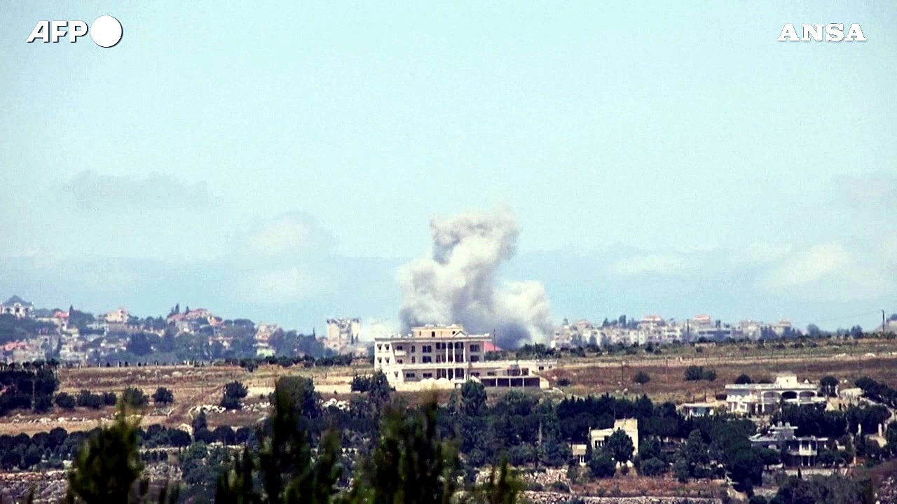 Libano, continuano gli attacchi israeliani nel sud del Paese