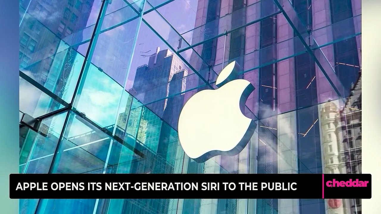 Apple Opens Its Next-generation Siri To The Public