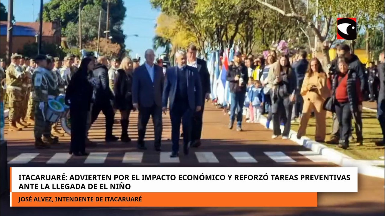 Itacaruaré reforzó la prevención y alertó por el impacto económico de El Niño