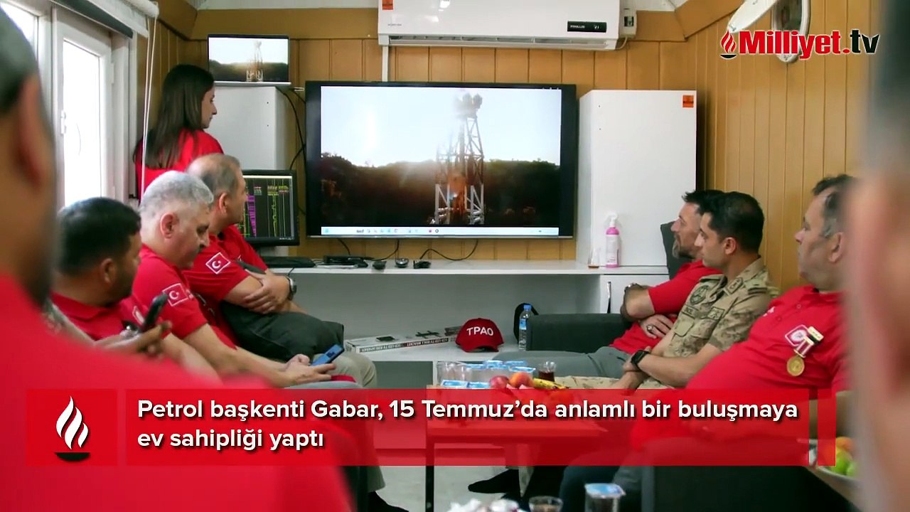 15 Temmuz Gazileri Gabar’a çıktı