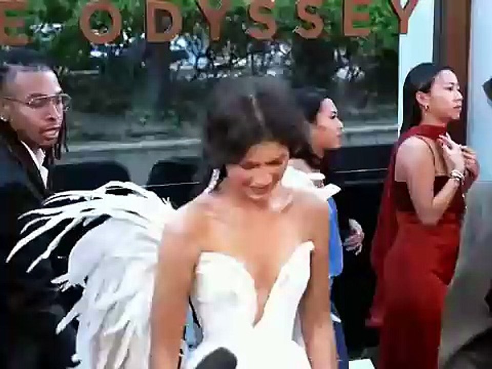 Zendaya sur le tapis rouge de la première de « L'Odyssée » à New York !
