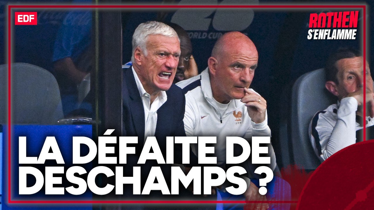 France 0-2 Espagne : “C’est la défaite de Deschamps car c’est lui le chef d'orchestre”, estime Rothen