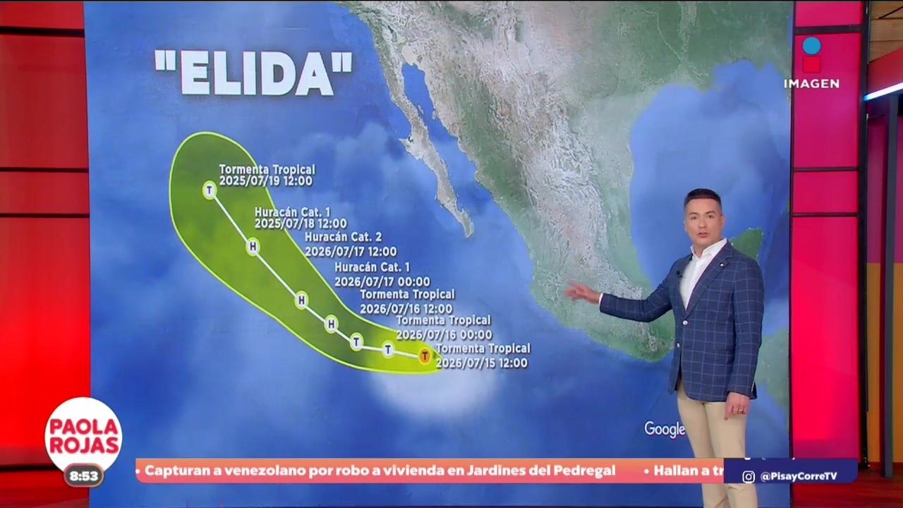 Alerta en el Pacífico por la tormenta tropical "Elida" | De Pisa y Corre con Paola Rojas
