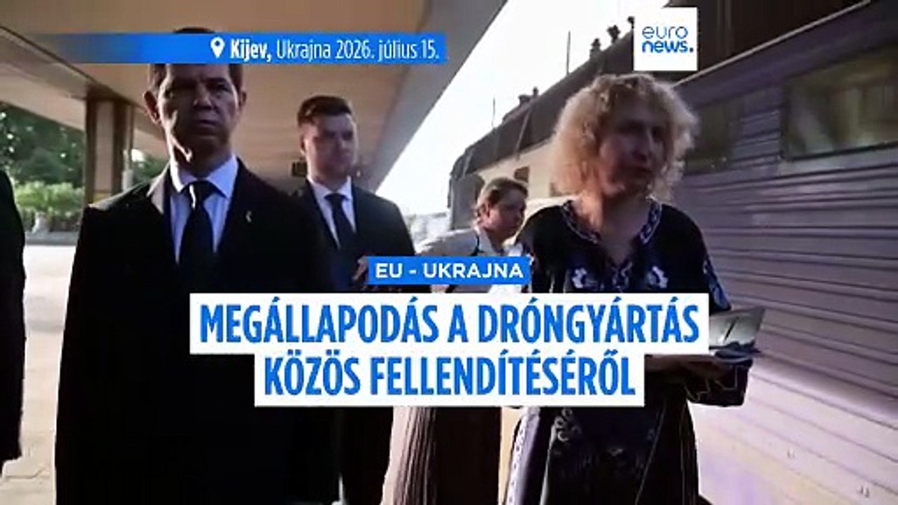 A dróngyártás közös fellendítéséről írt alá megállapodást az EU és Ukrajna