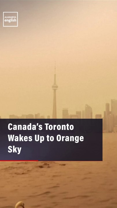 Canada’s Toronto Wakes Up to Orange Sky