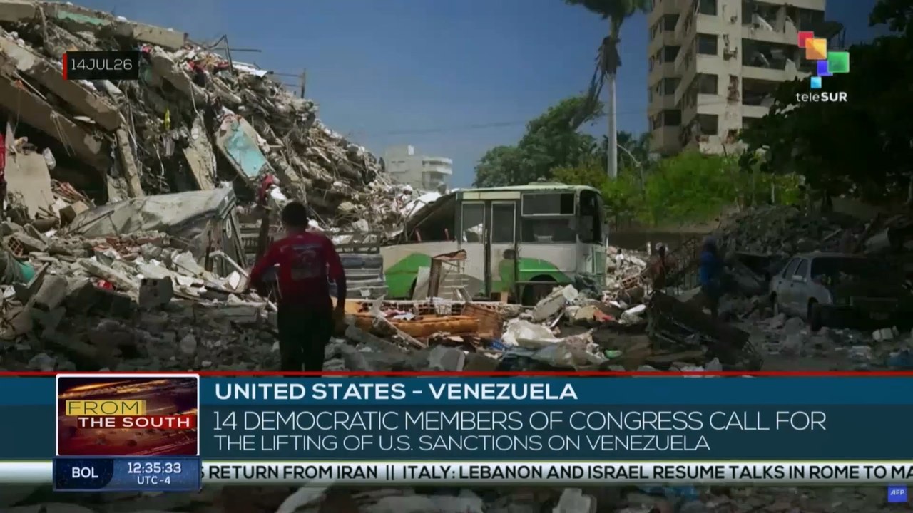 14 democratic members of Congress call for the lifting of U.S sanctions on Venezuela