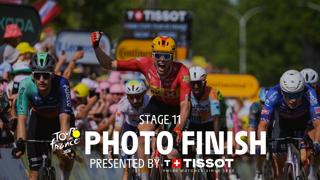 Photo finish by Tissot - Stage 11