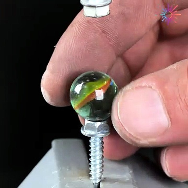 Marble vs drill, who wins this round