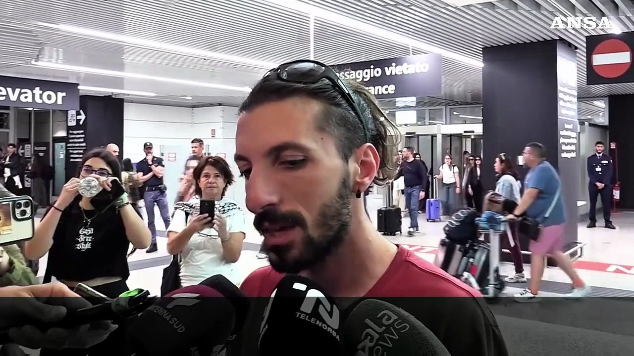 Flotilla, rientra un attivista italiano: "Continueremo, ci stiamo riorganizzando"