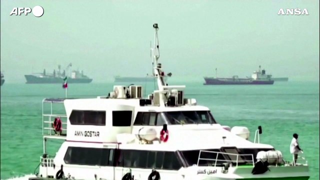 Il traffico marittimo nello Stretto di Hormuz