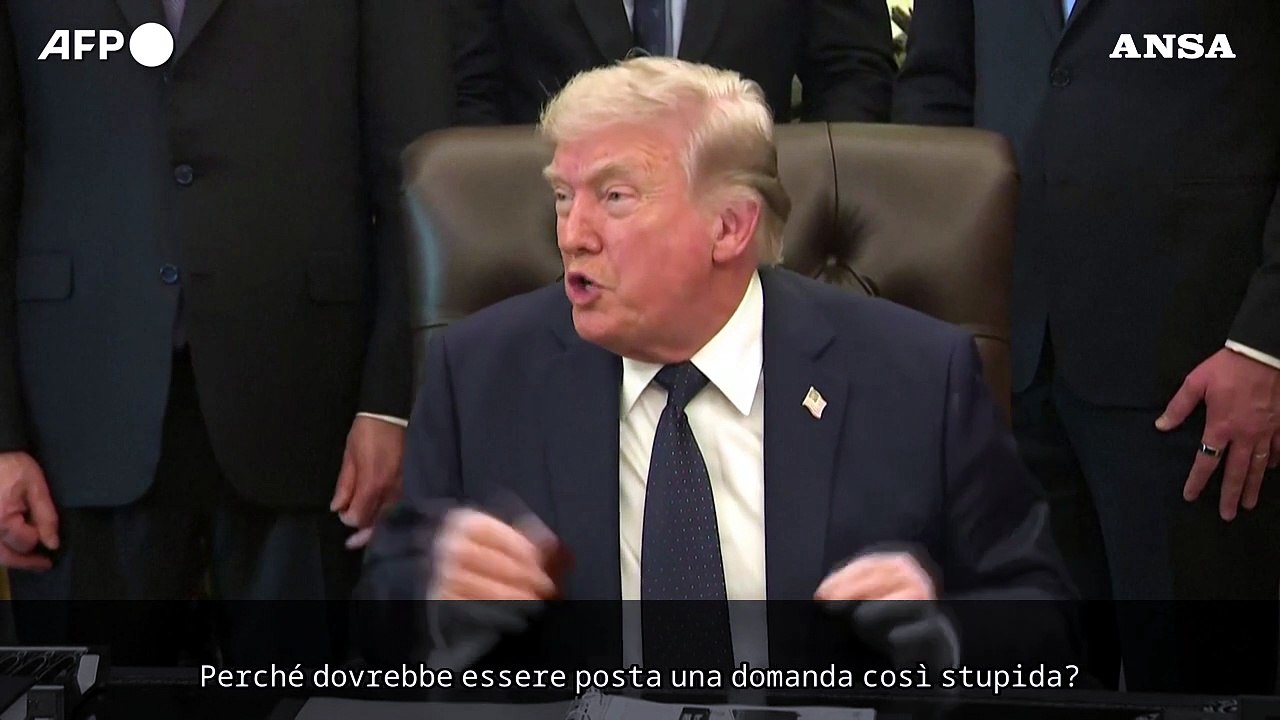Trump esclude il nucleare contro l'Iran: "Nessu...