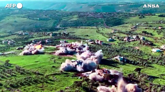 L'Idf colpisce postazioni e infrastrutture di Hezbollah nel Libano orientale