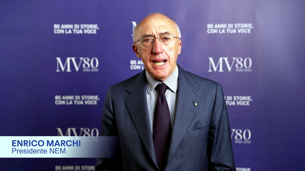 Gli 80 anni del Messaggero Veneto: il videomessaggio del presidente di Nem Enrico Marchi