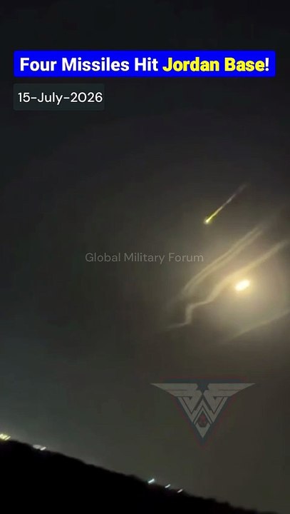 Iranian Missiles Penetrate Jordan Defenses