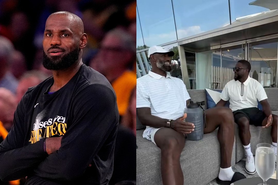 LeBron James got roasted by Kevin Hart over 3-1...