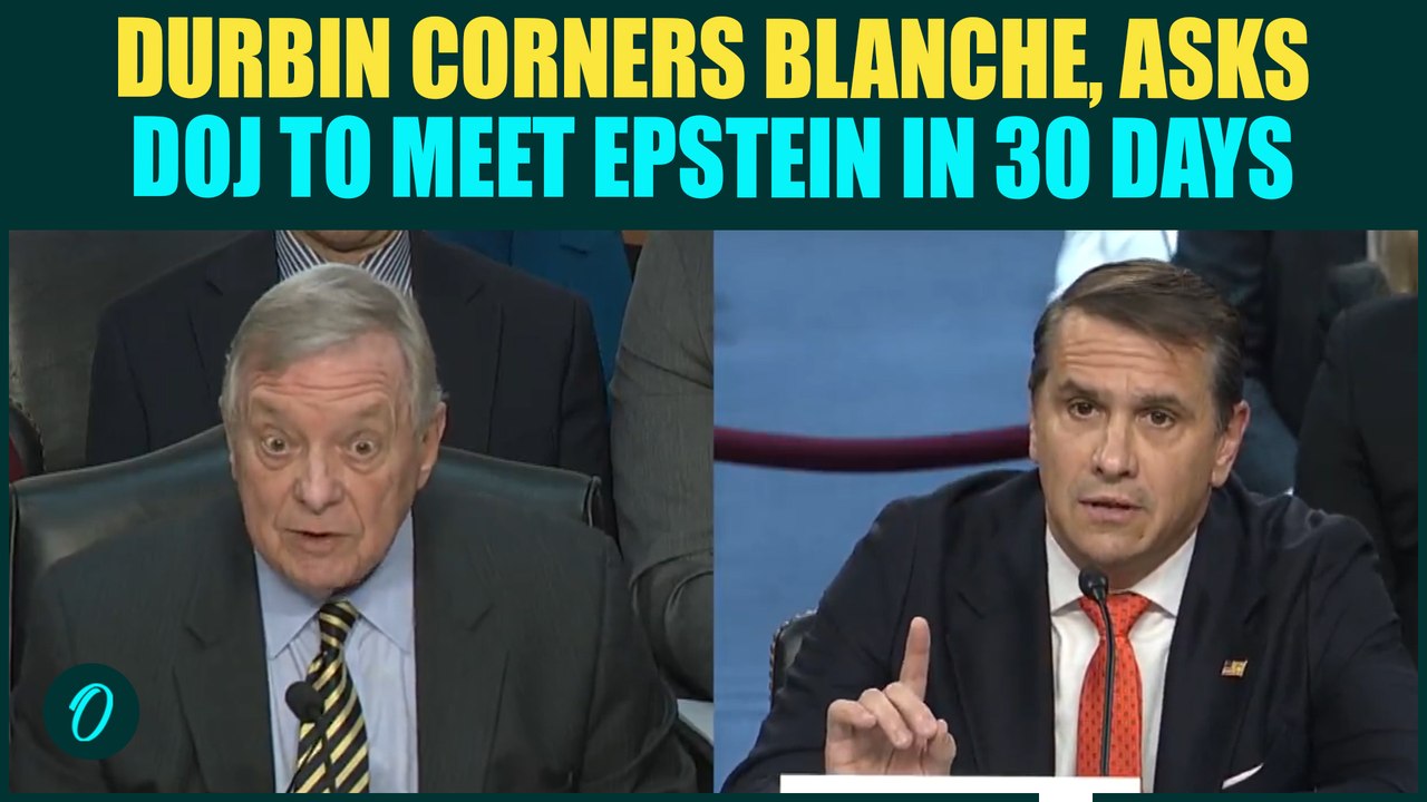 Epstein Survivors Still Waiting? Dick Durbin DEMANDS DOJ Meet Epstein Victims | Blanche STUNNED