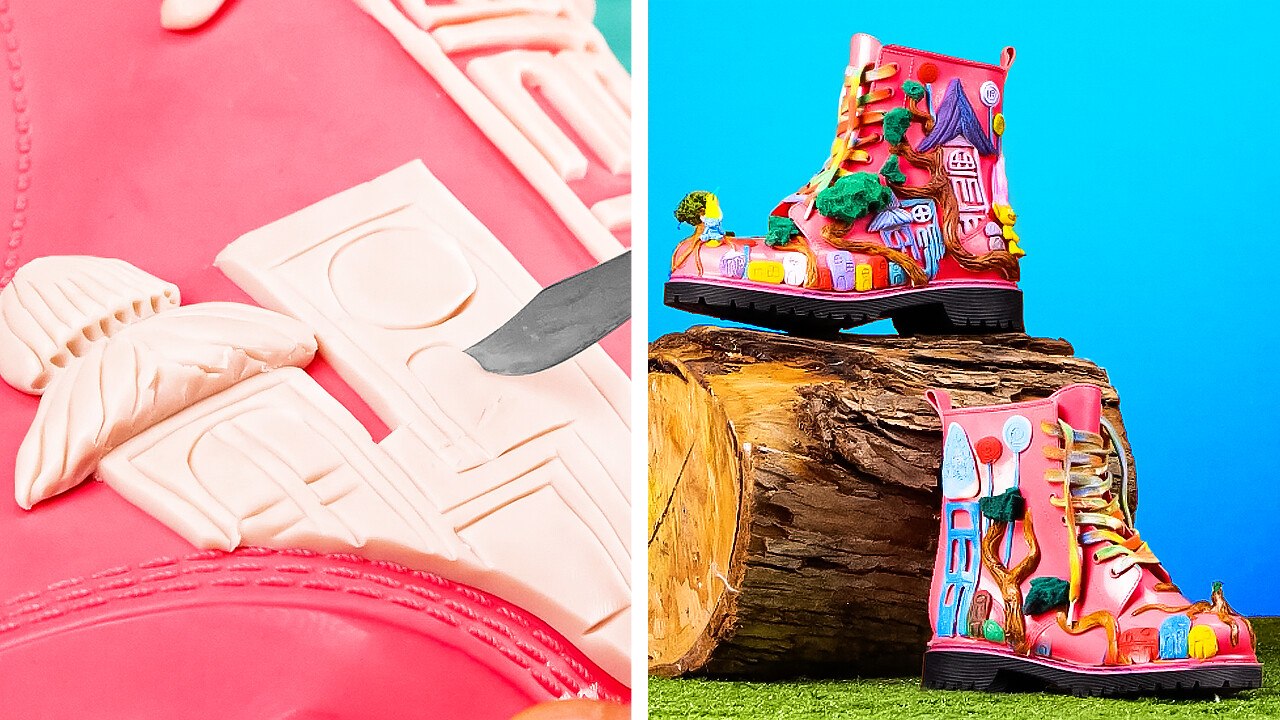 Innovative Trash-to-Style Footwear Creations
