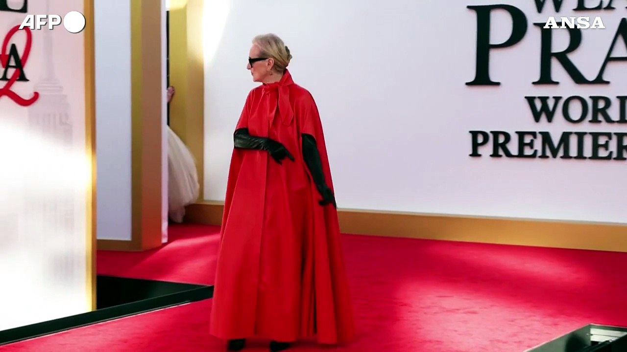 "Il diavolo veste Prada 2", Meryl Streep e Anne Hathaway sul red carpet