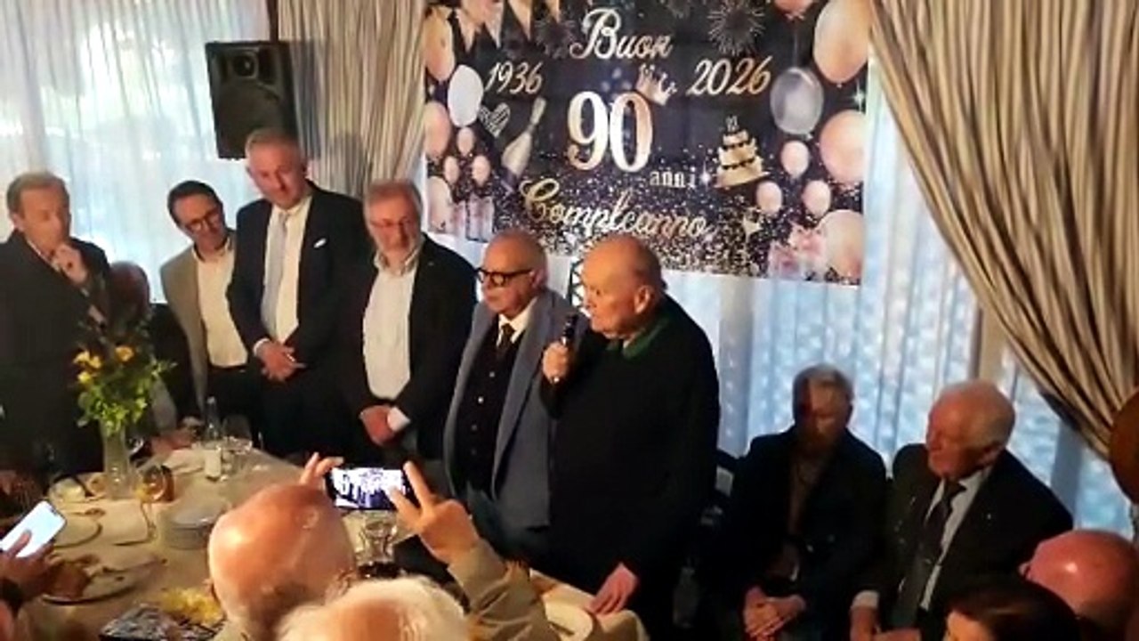 Compleanno Alvaro Cardin