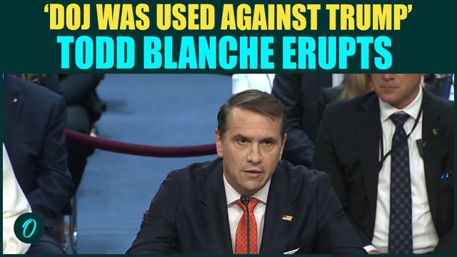 Todd Blanche Trump’s Personal Secretary? Blanche STUNS Senate With Bold Promise to Restore DOJ