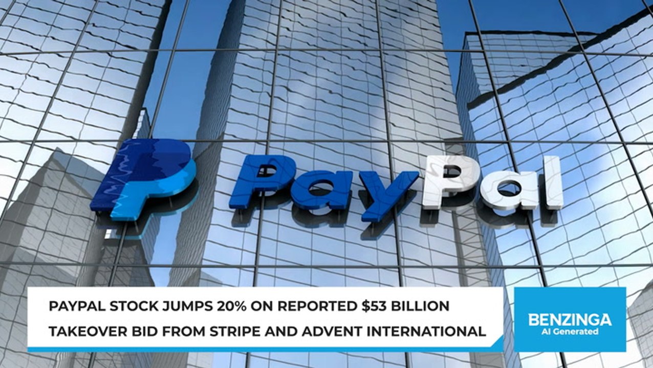 PayPal Surges On Buyout Bid