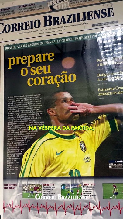 CORREIO TAVA LÁ - VERSÃO COPA 1998