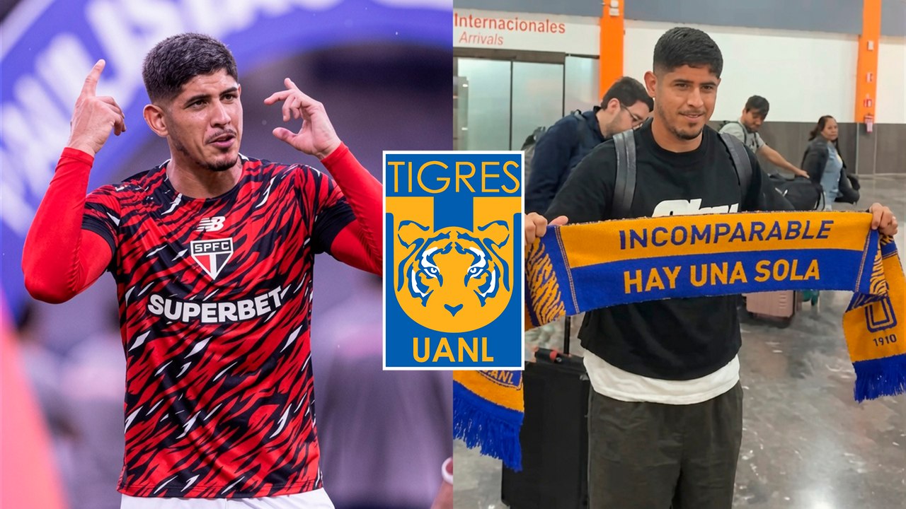 Alan Franco ya está en Monterrey; así llega el nuevo refuerzo de Tigres