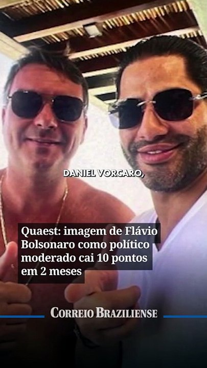 Quaest: imagem de Flávio Bolsonaro como político moderado cai 10 pontos em 2 meses