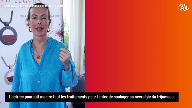 J’ai mal quand je parle : Carole Bouquet loin d'être en forme, elle évoque son quotidien
