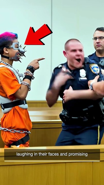 Cop Killer Can't Stop Laughing In Court!