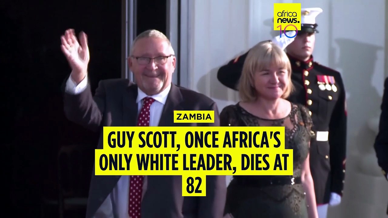 Zambia's Scott, once Africa's only white leader, dies at 82