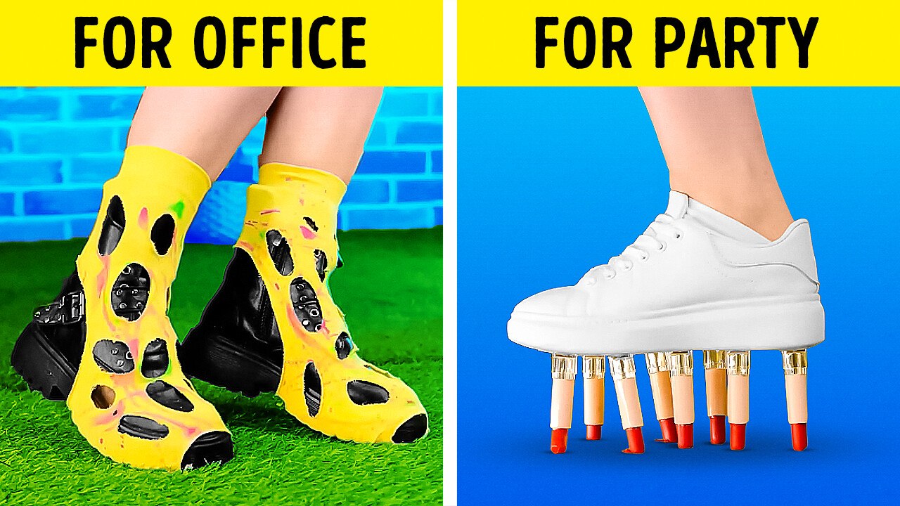 Creative Shoe Makeover Ideas and High Heel Transformations