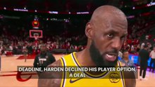 James Harden REACTS To LeBron James Joining The Cavs