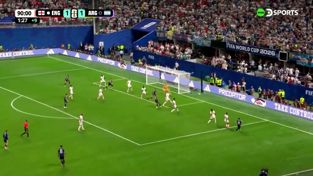 Lautaro Martínez puso el 2-1 ante Inglaterra