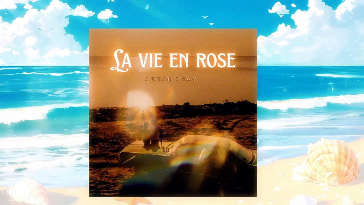 EDITH PIAF – LA VIE EN ROSE 🌸 (Soul Pop Lounge Remix 2025) _ Sun Pop Radio ☀️ Romantic & Chill Vibes