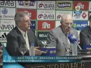 Aragones imza attı