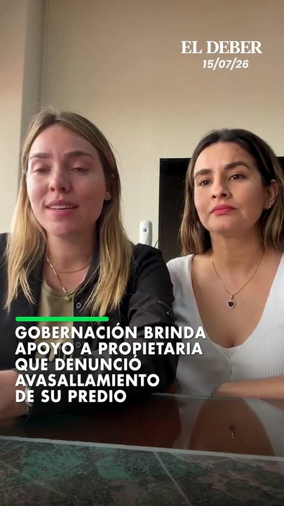 Gobernación brinda apoyo a propietaria que denunció avasallamiento de su predio