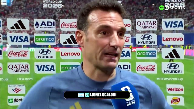 Scaloni: No es arrogancia, es corazón. Somos únicos