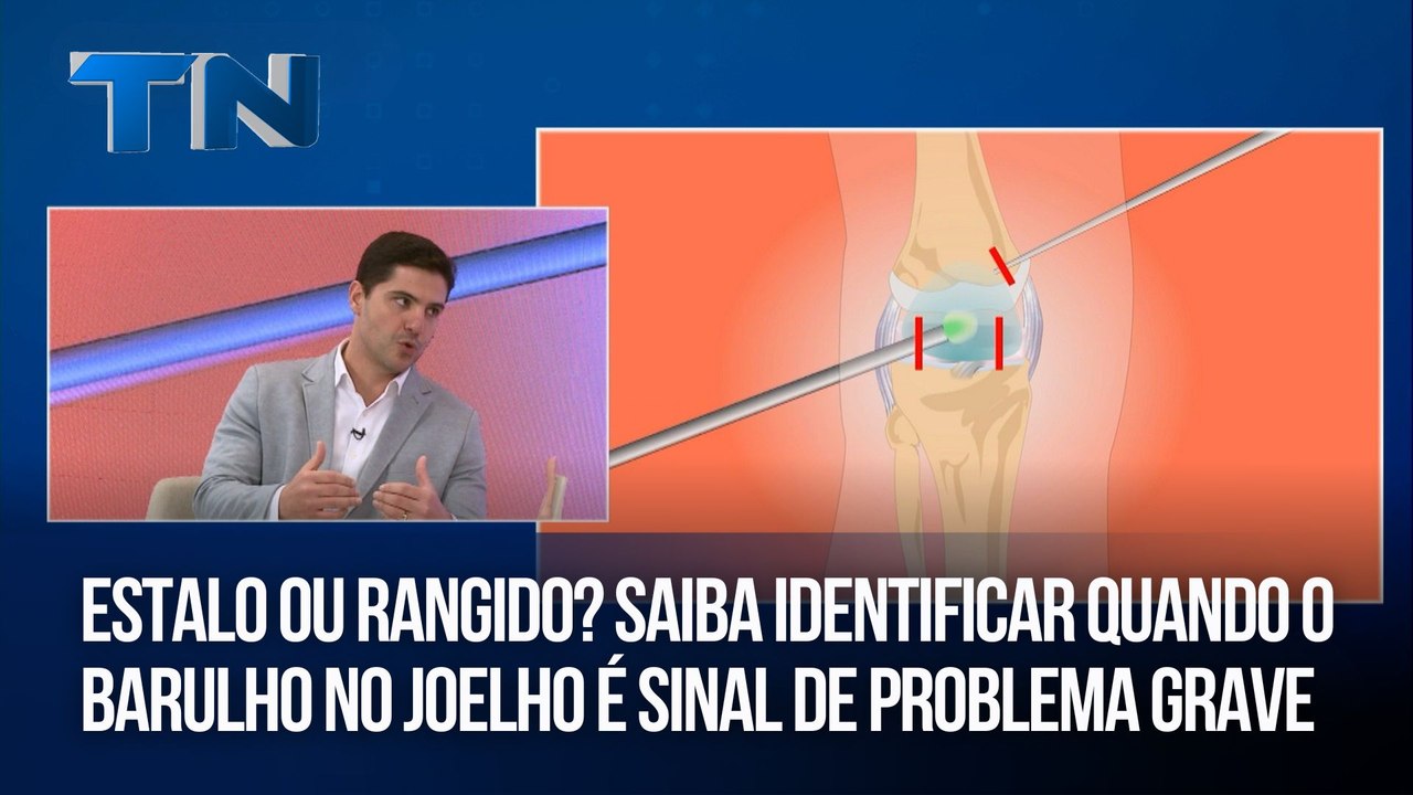 Saiba identificar quando o barulho no joelho é sinal de problema grave