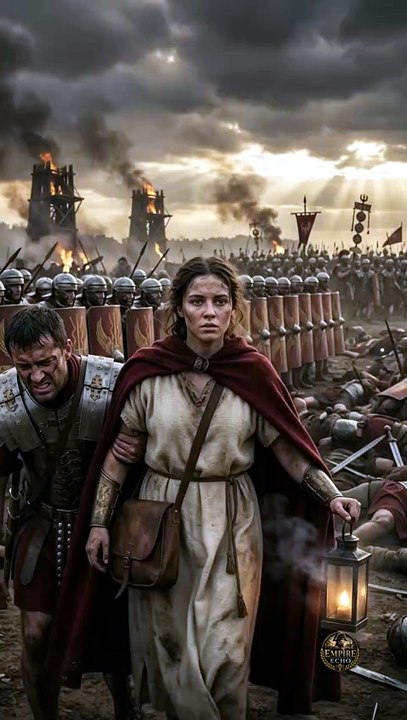 ❤️ She wasn't a general. She wasn't a warrior. Yet thousands of Roman soldiers owed their lives to her courage.