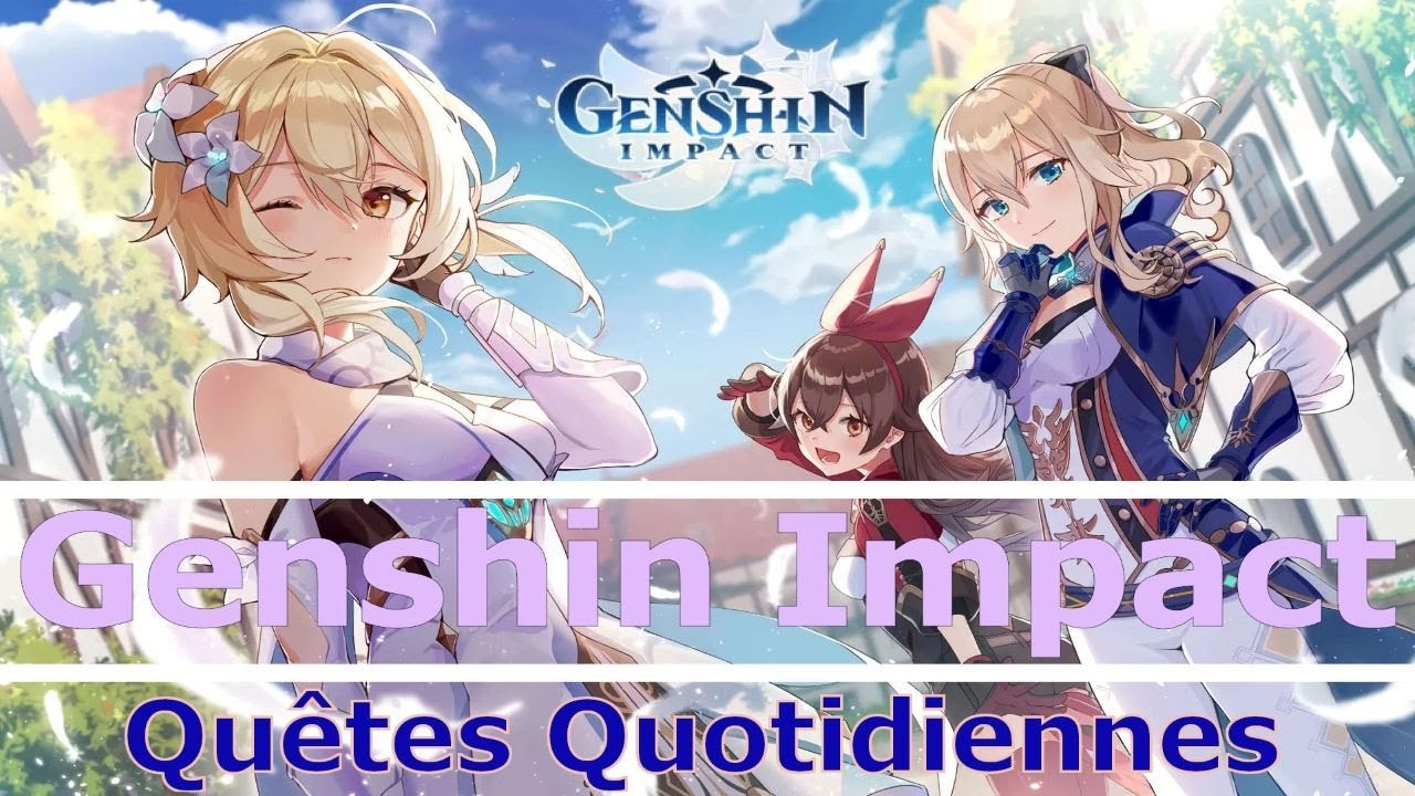 Genshin Impact FR | Live Chill, Quêtes quotidiennes, donjons ... #12