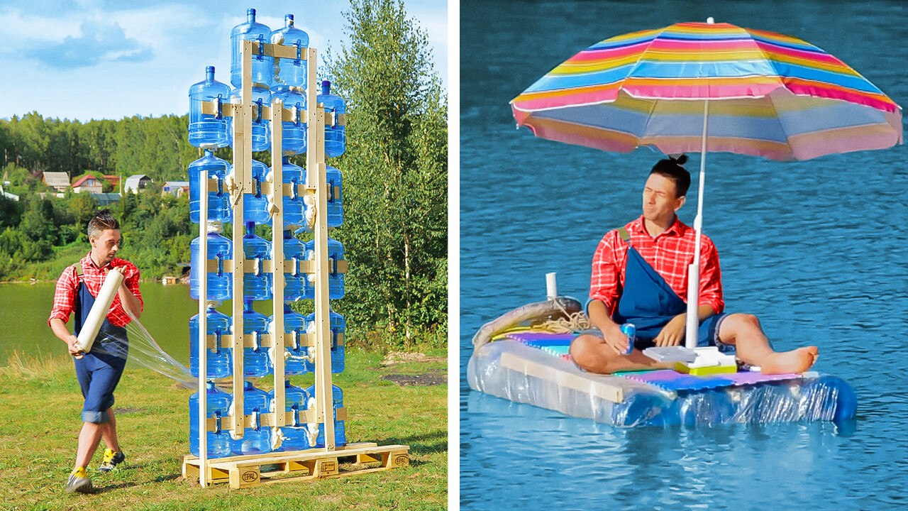 Creative DIY Raft Crafts for Camping Adventures